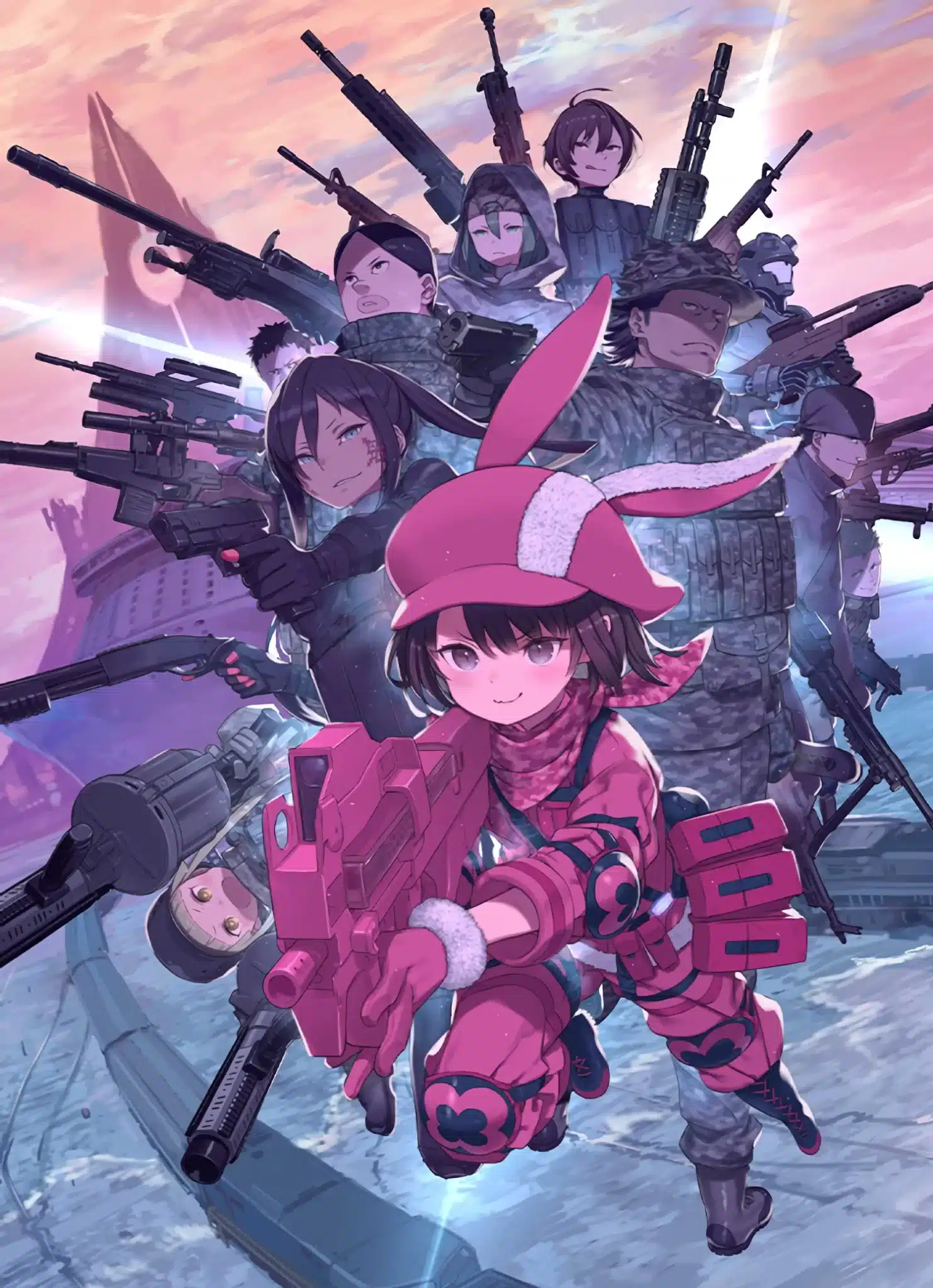 Sword Art Online Alternative Gun Gale Season 2 visual