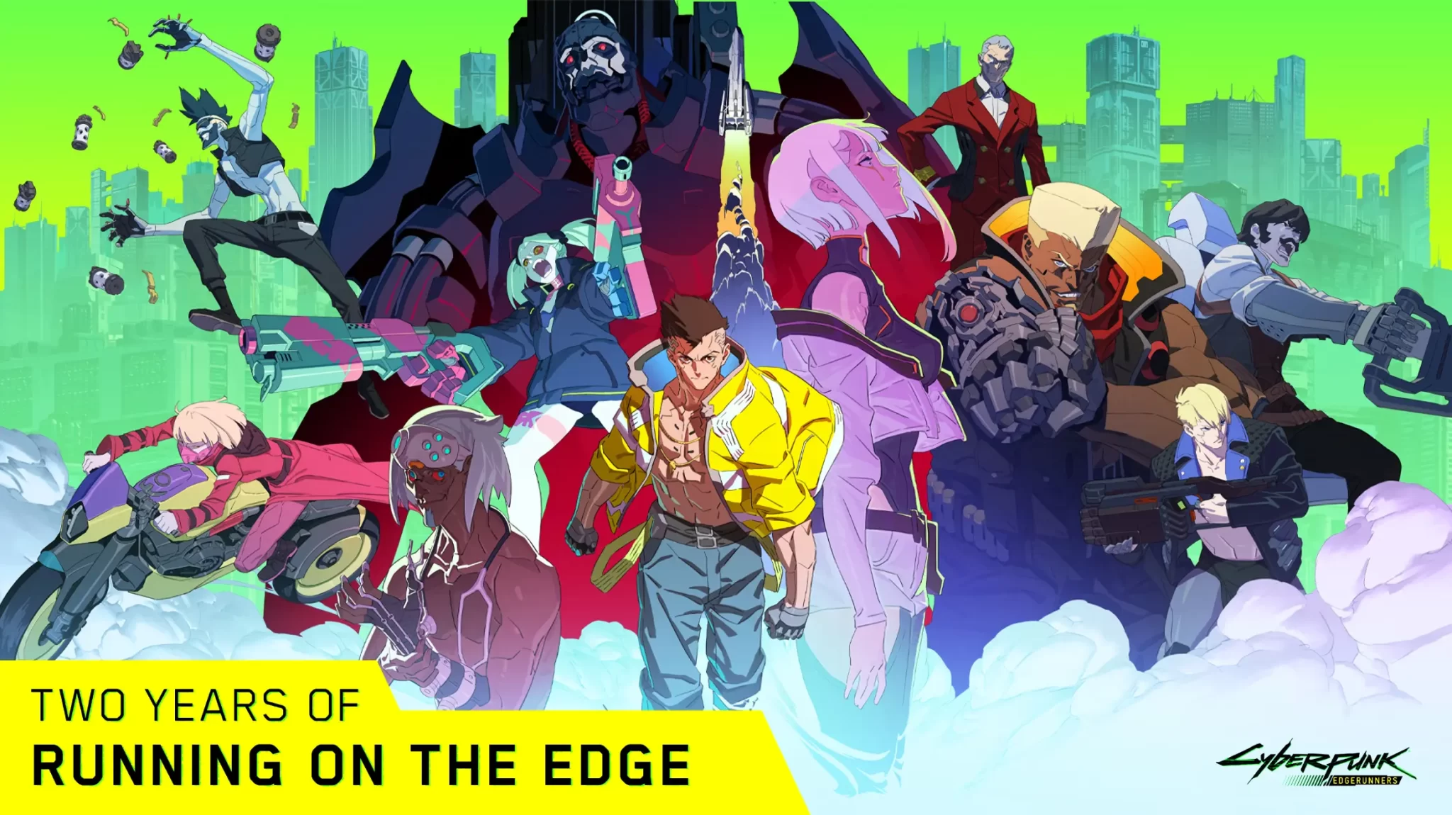 Así es como Cyberpunk: Edgerunners celebró su 2º aniversario