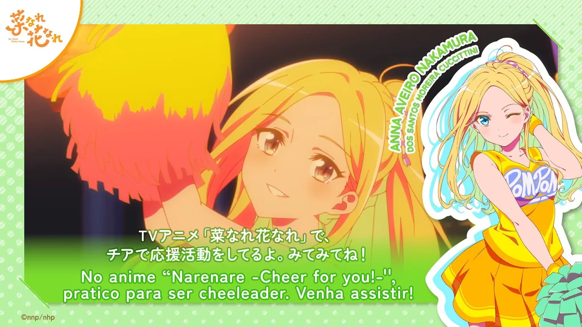 Na Nare Hana Nare: la embajada de Brasil en Japón celebra junto a la “waifu” Anna