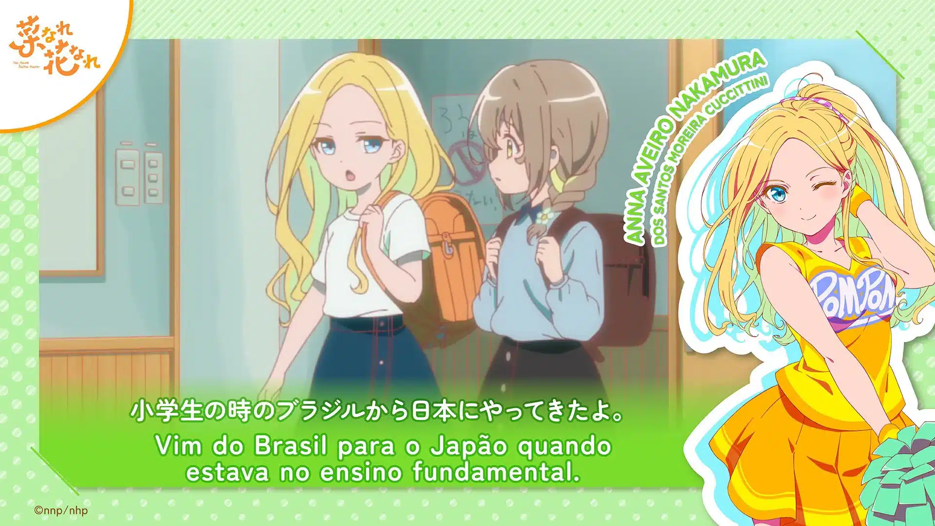 Na Nare Hana Nare: la embajada de Brasil en Japón celebra junto a la “waifu” Anna