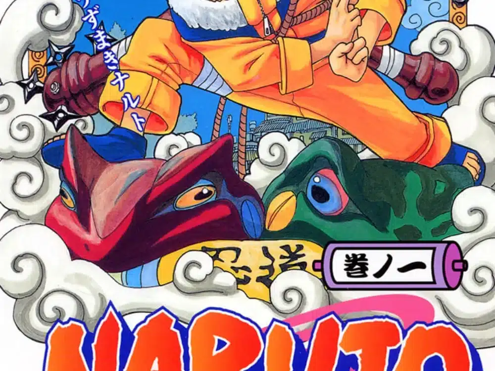 Naruto manga portada 0101