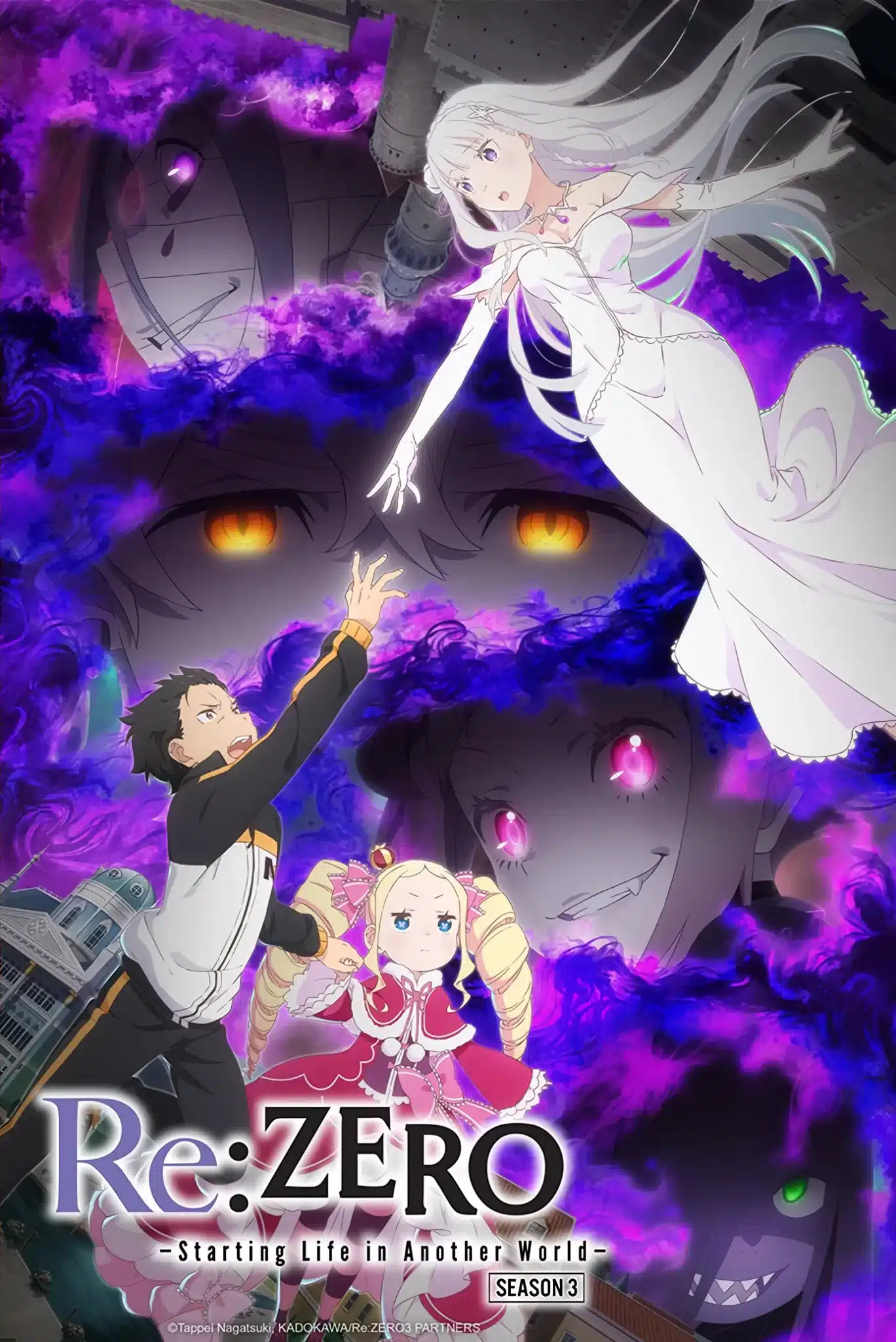 Re: Zero Season 3 visual Crunchyroll