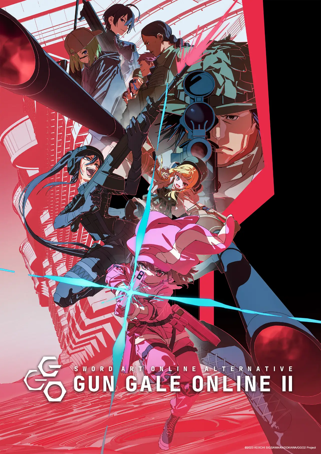 Sword Art Online Alternative: Gun Gale Online Season 2 visual