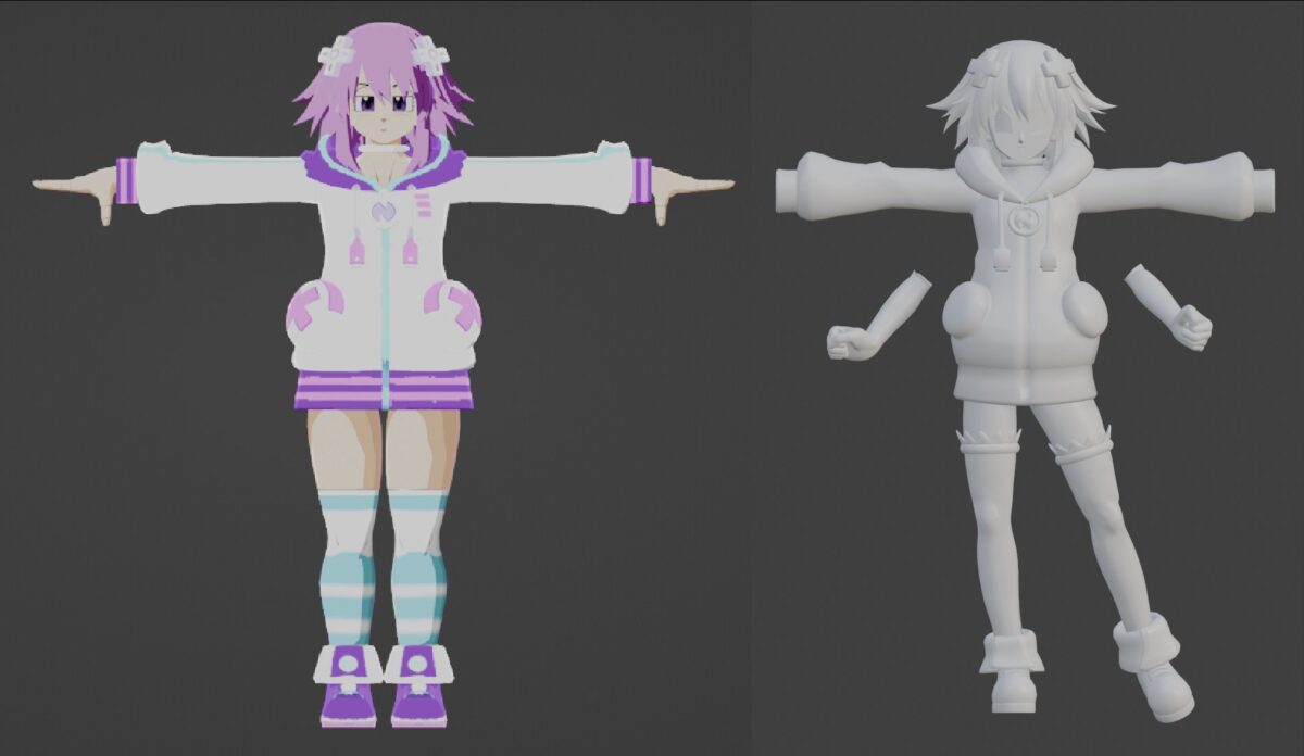 Neptunia de Hyperdimension un usuario crea bocetos y llegará a Dragon ball