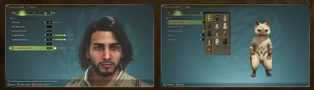 Monster Hunter Wilds sorprende con su avanzado sistema de personalización