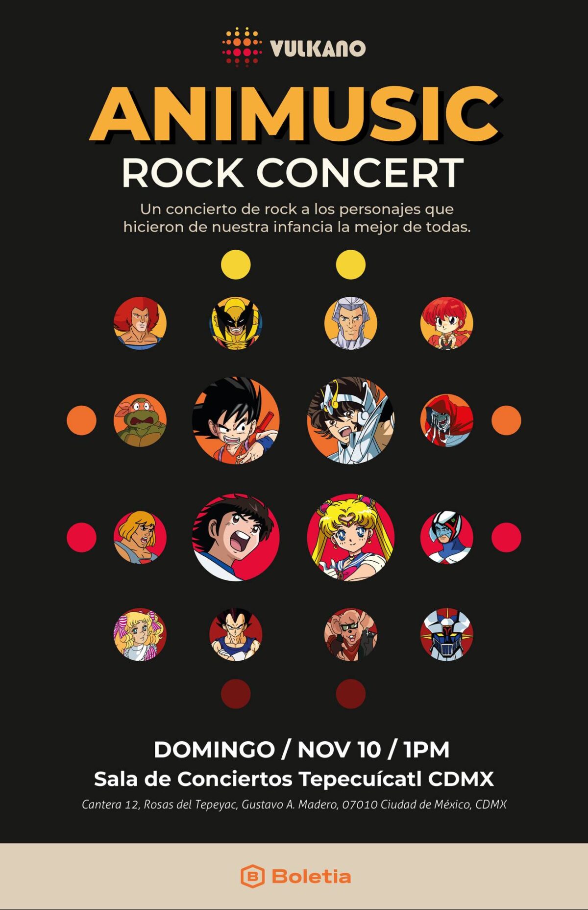 Gana un pase doble para el Animusic, el concierto de anime retro más importante de México