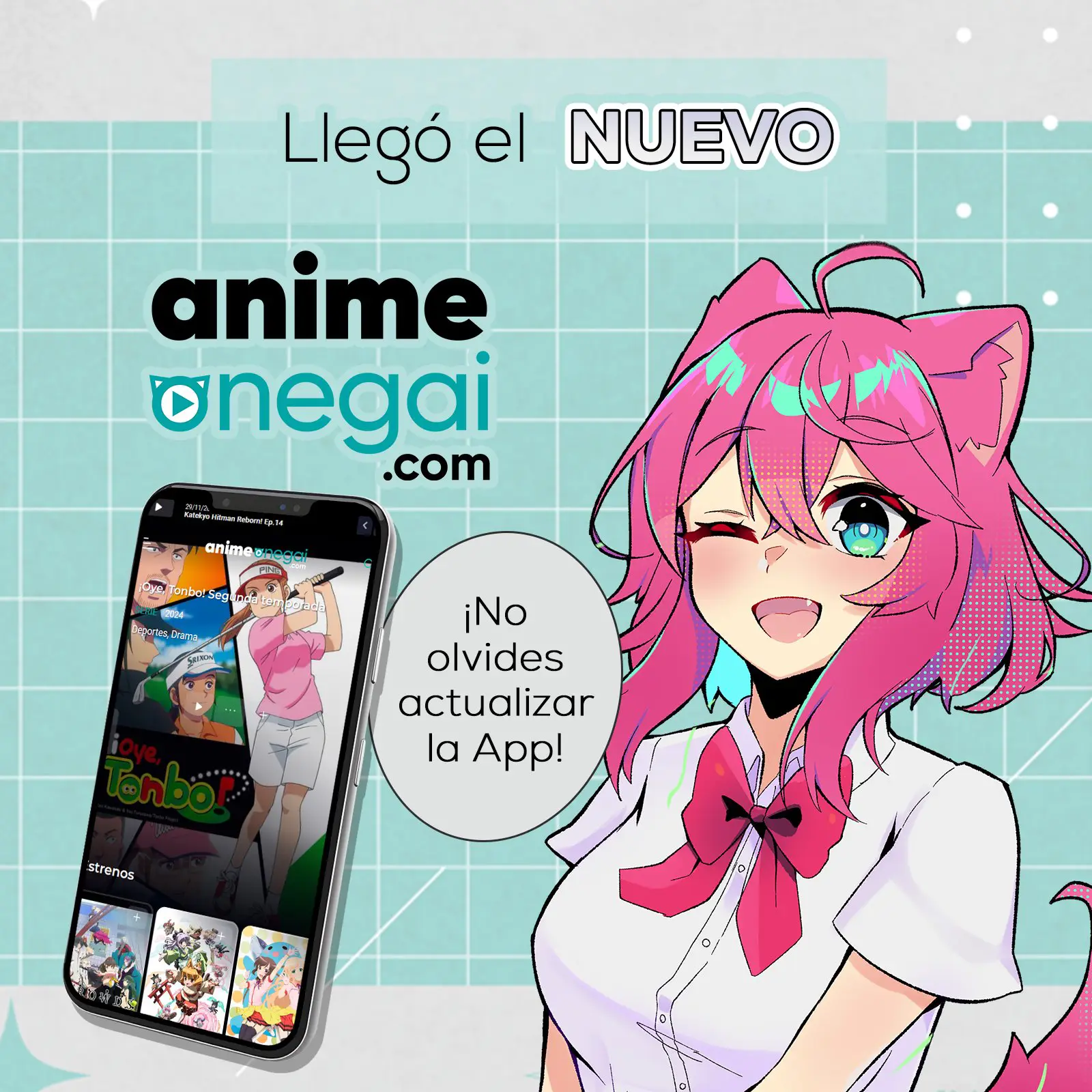 Anime Onegai nos sorprende con su nueva actualización
