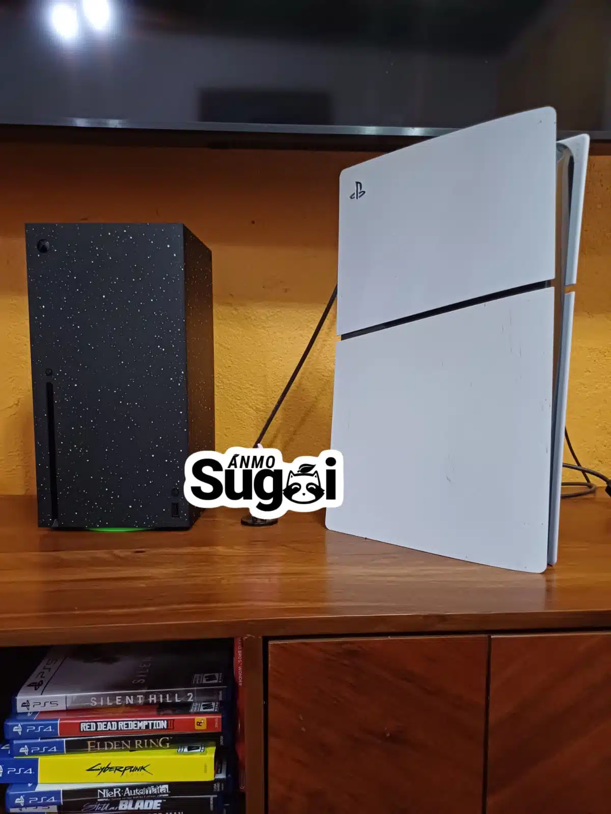 Comparación entre la Xbox Galaxy Black y la PS5 Slim