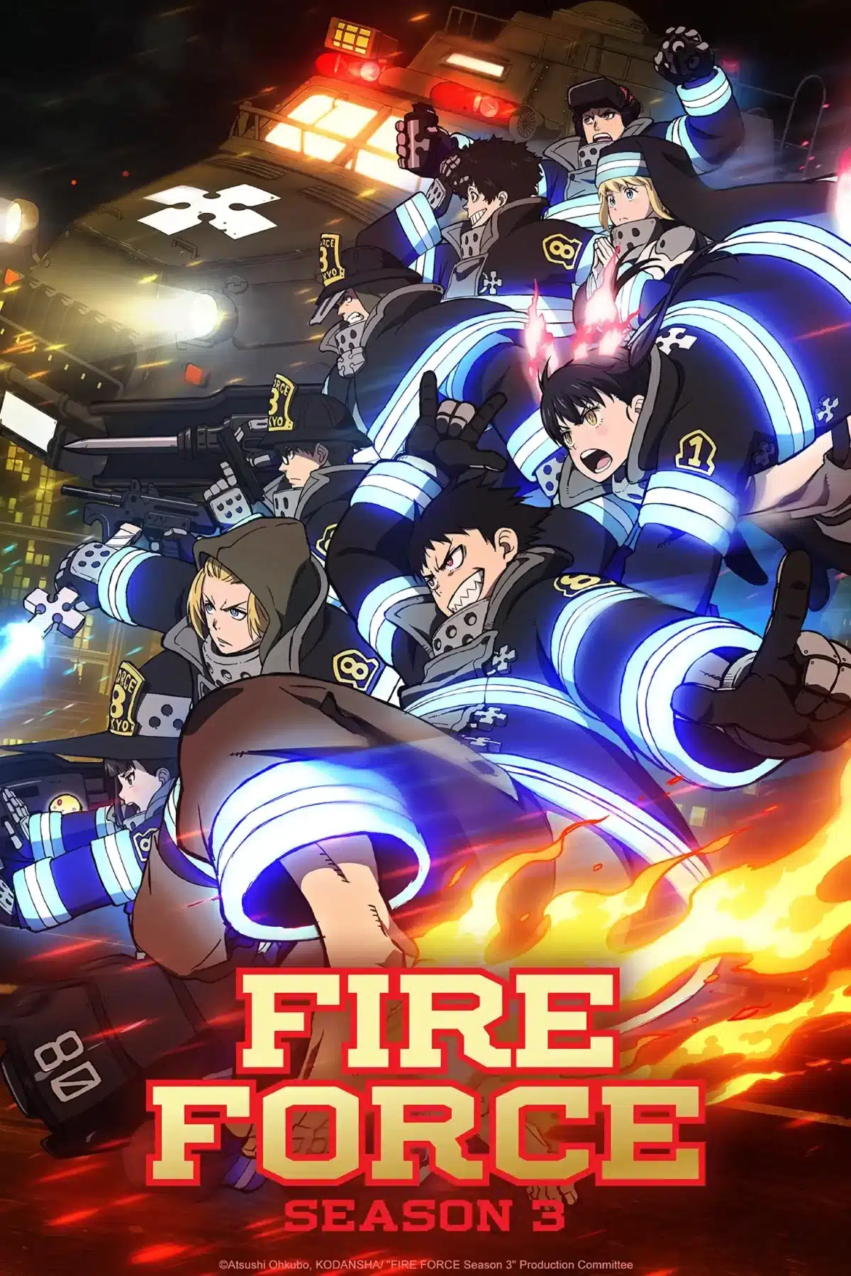 Fire Force Season 3 visual