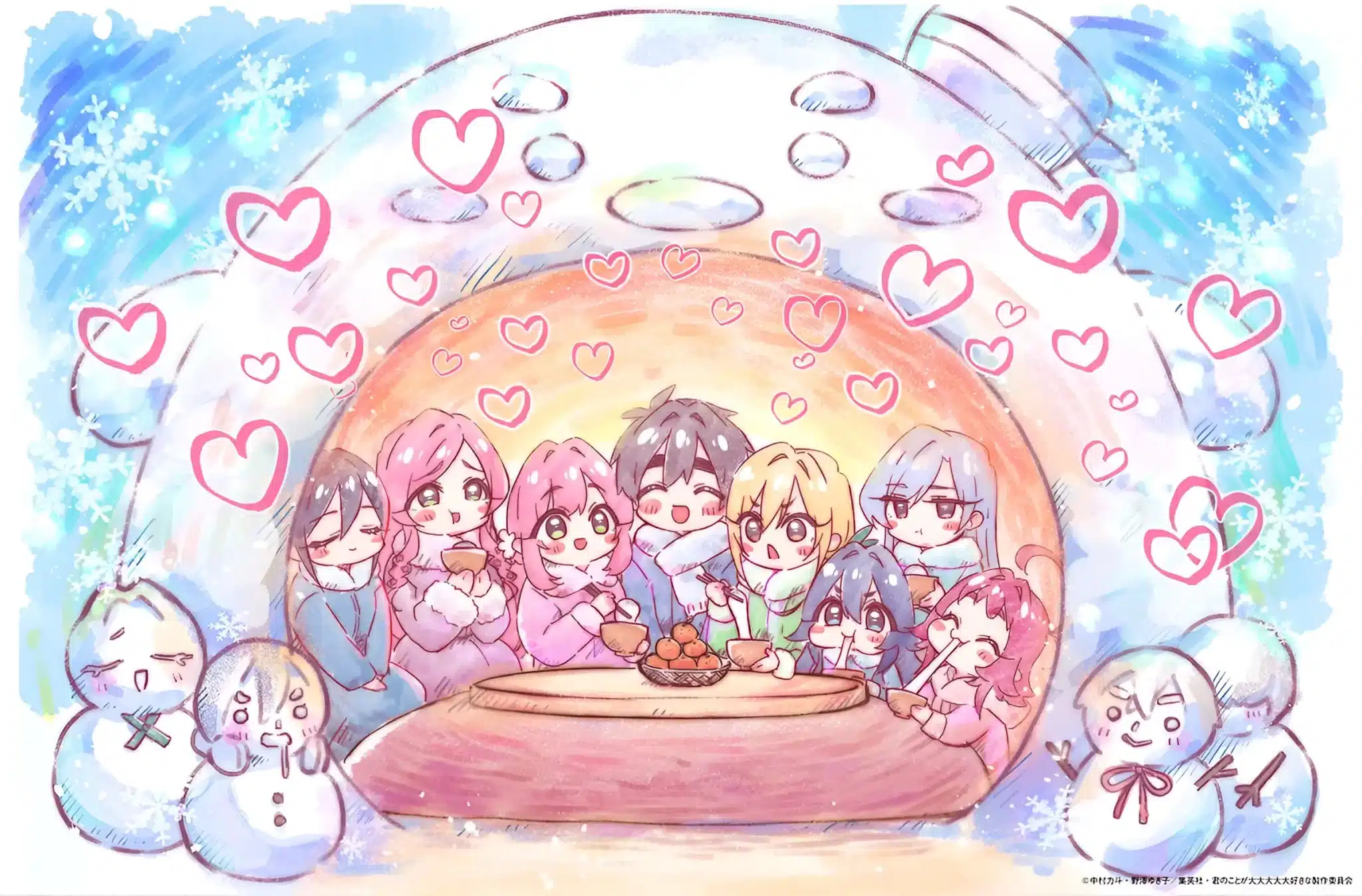 The 100 Girlfriends festeja junto a los fans la llegada del año 2025