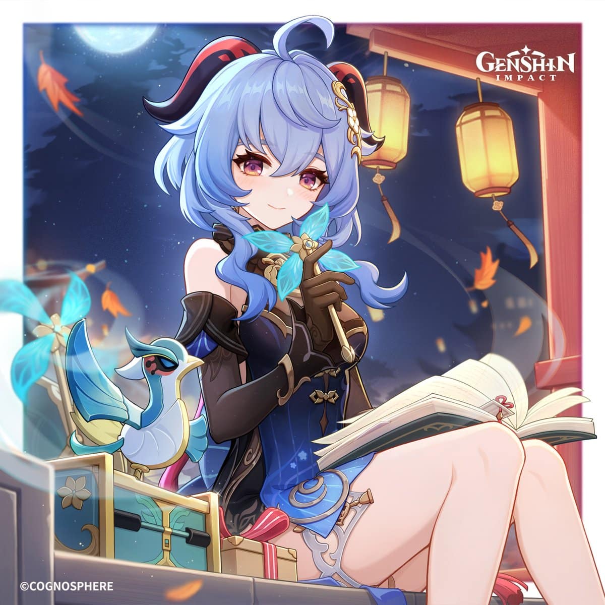 Ganyu de Genshin Impact celebra su cumpleaños con hermosa ilustración oficial