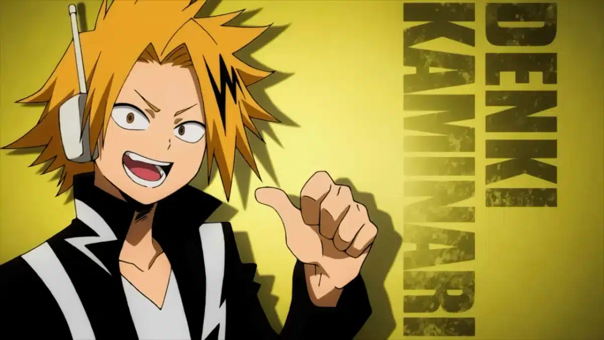 Denki Kaminari my hero academia