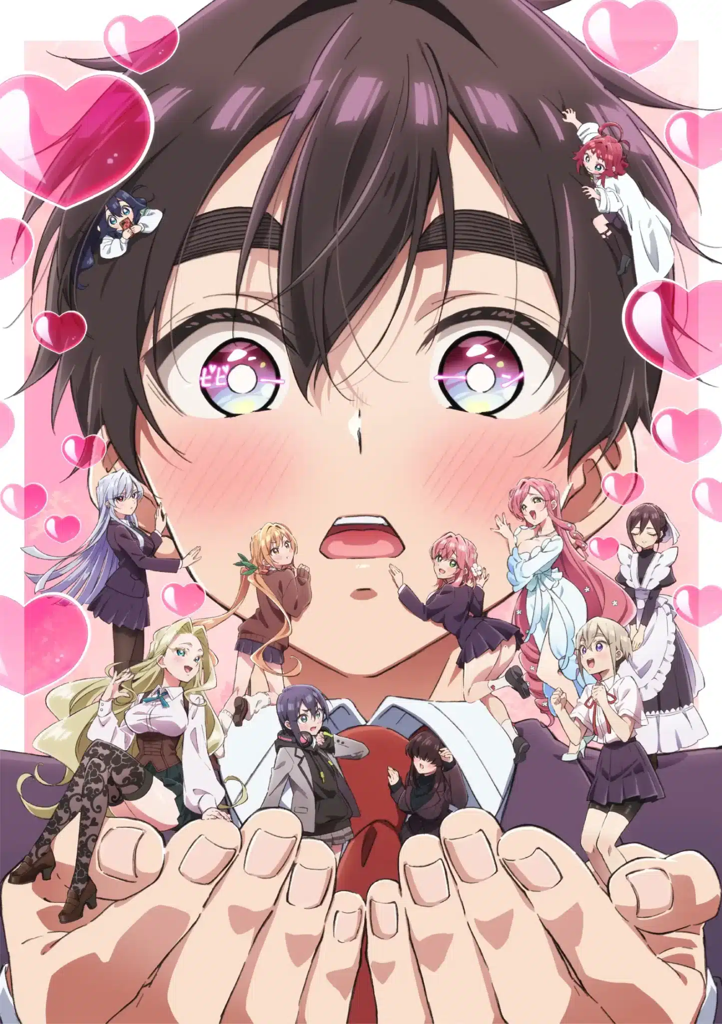 The 100 Girlfriends Who Really, Really, Really, Really, Really Love You (Kimi no Koto ga Daidaidaidaidaisuki na 100-nin no Kanojo) Season 2 visual
