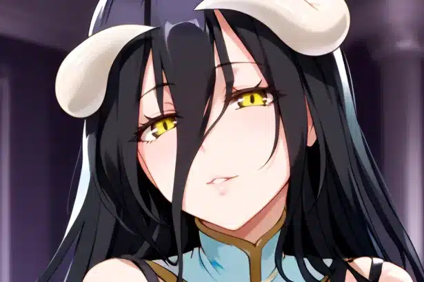 Overlord: Una provocativa Albedo protagoniza ilustración para Blu-Ray/DVD