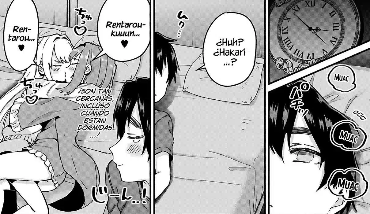 The 100 Girlfriends: Los momentos yuri entre Hakari y Karane en el manga