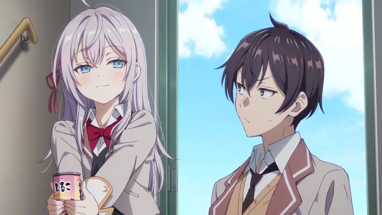 Alya Sometimes Hides Her Feelings in Russian anime visual
