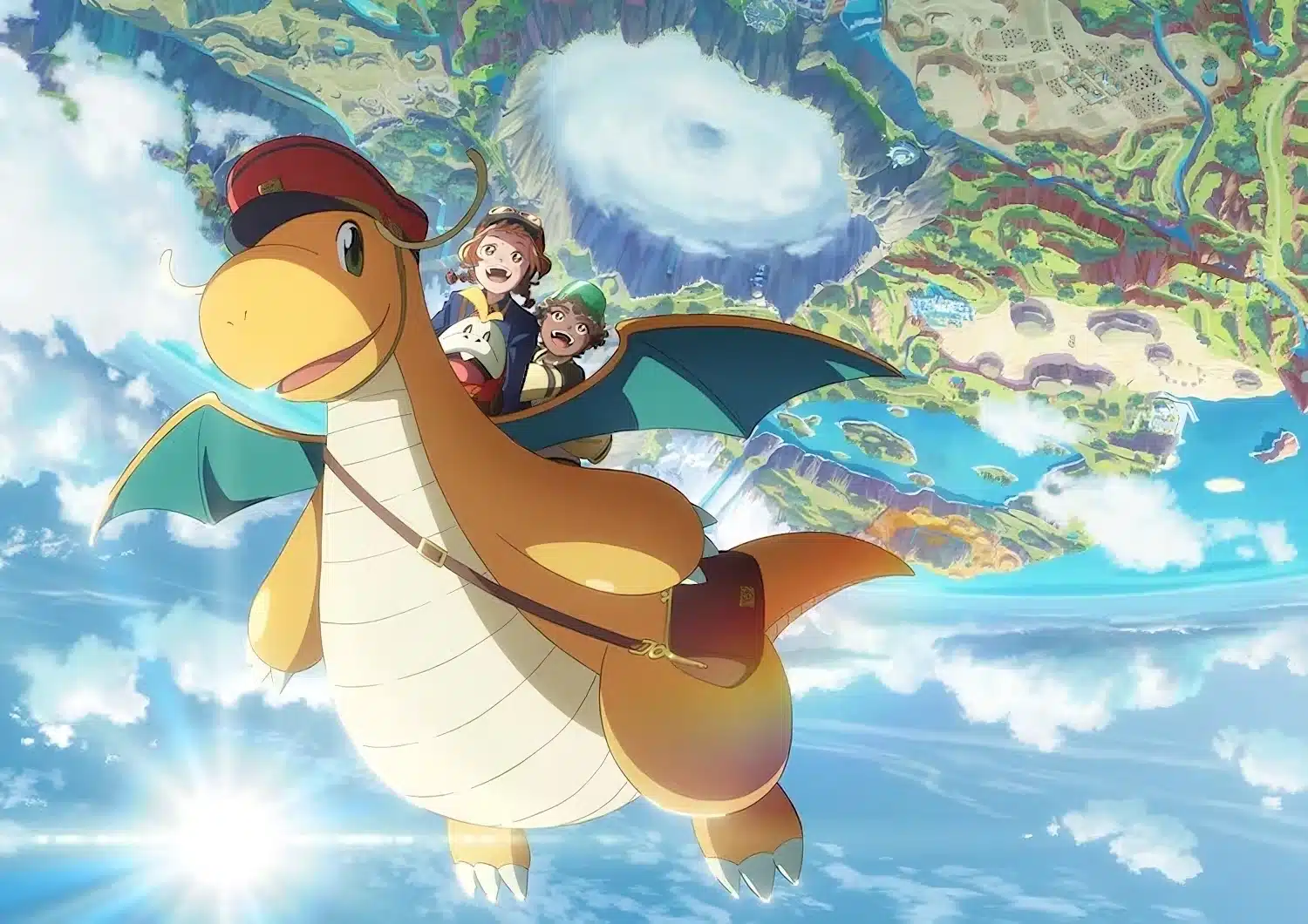 El nuevo anime de Pokémon Kairyu to Yubinya-san adelanta su tema musical en Tráiler