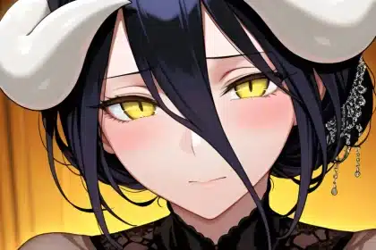 Overlord viste de novia a Albedo en atractiva Figura