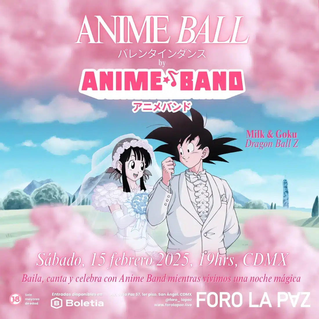 San Valentín anime band