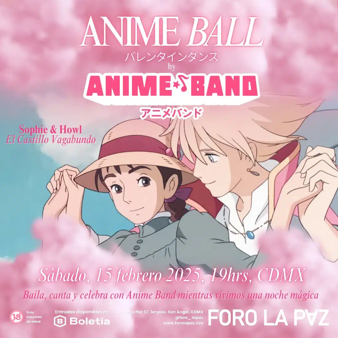 San Valentín anime band