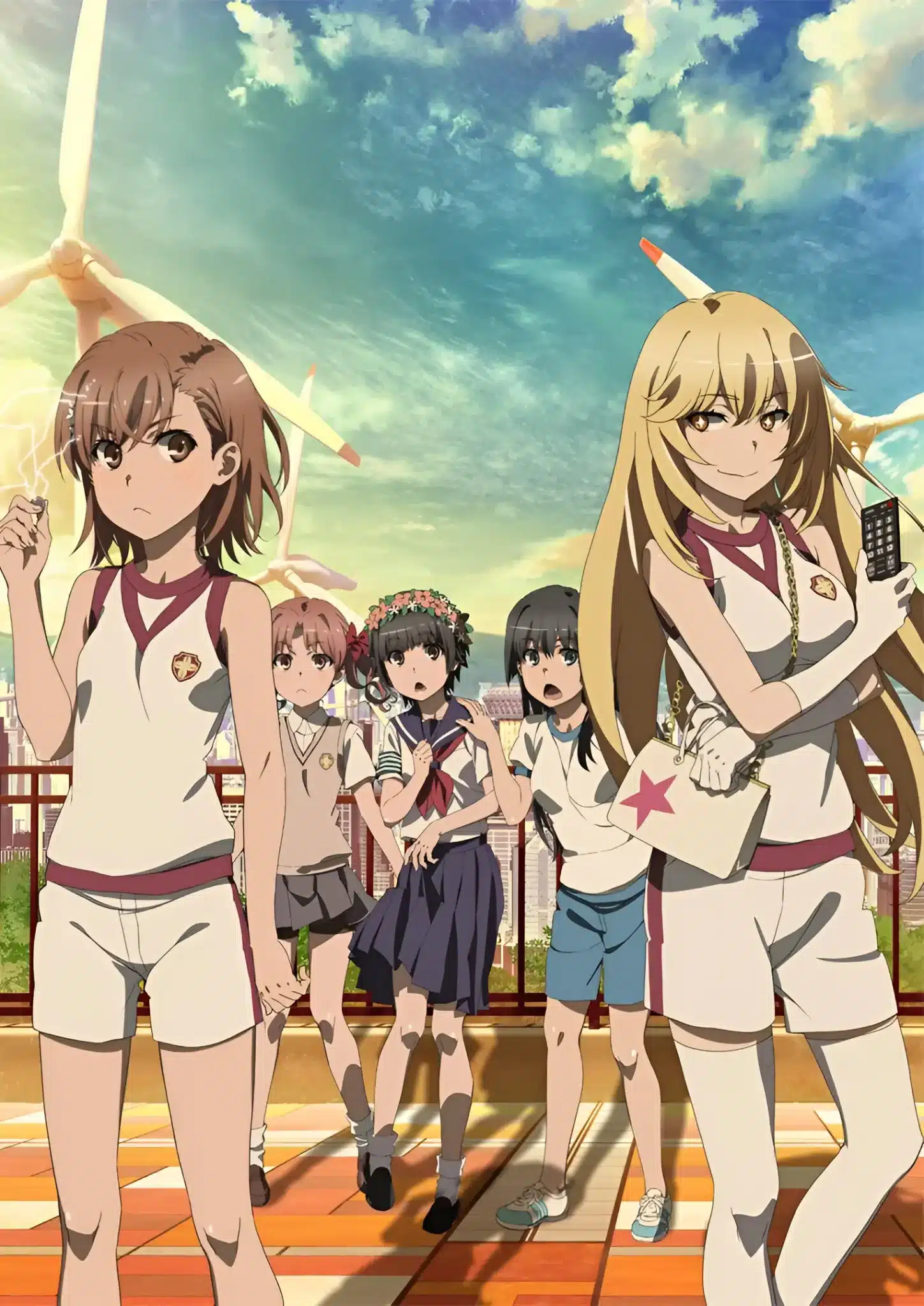 Toaru Kagaku no Railgun T (A Certain Scientific Railgun T) visual