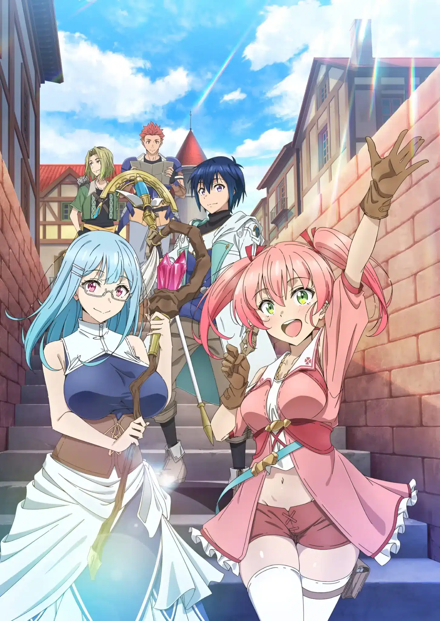 Yuusha Party wo Tsuihou sareta Shiromadoushi, S-Rank Boukensha ni Hirowareru (White Magician Exiled From the Hero Party, Picked Up by S-Rank Adventurer) anime visual