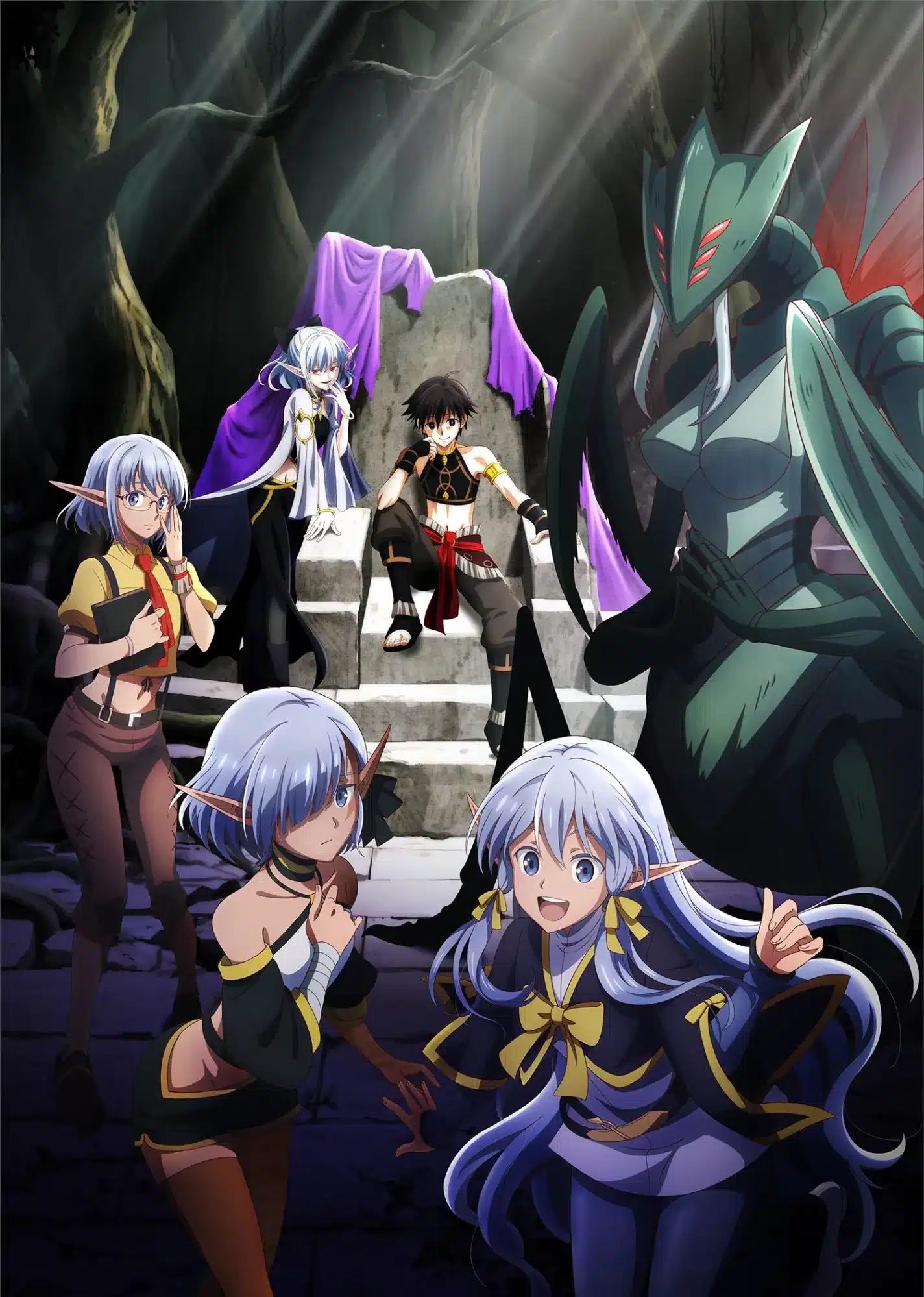 Apocalypse Bringer Mynoghra (Isekai Mokushiroku Mynoghra: Hametsu no Bunmei de Hajimeru Sekai Seifuku) - Anime Visual