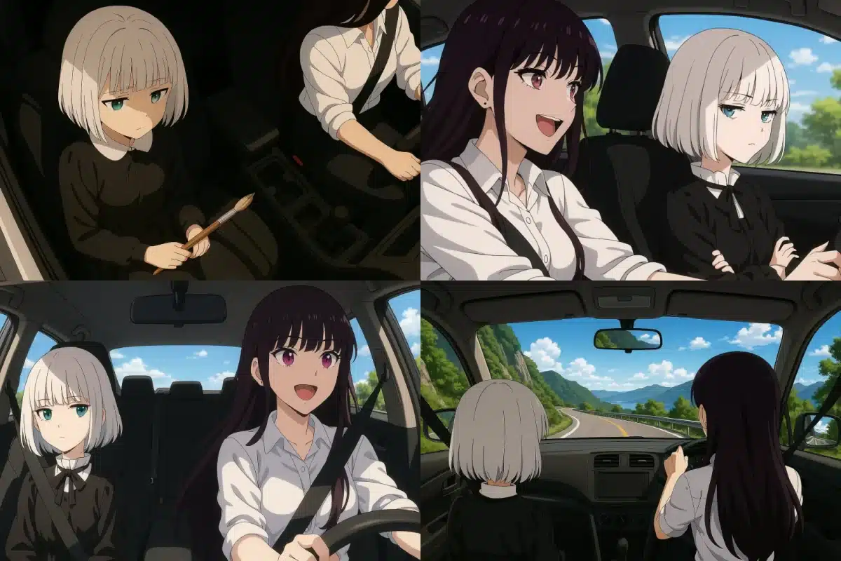 Anime creado con Inteligencia Artificial