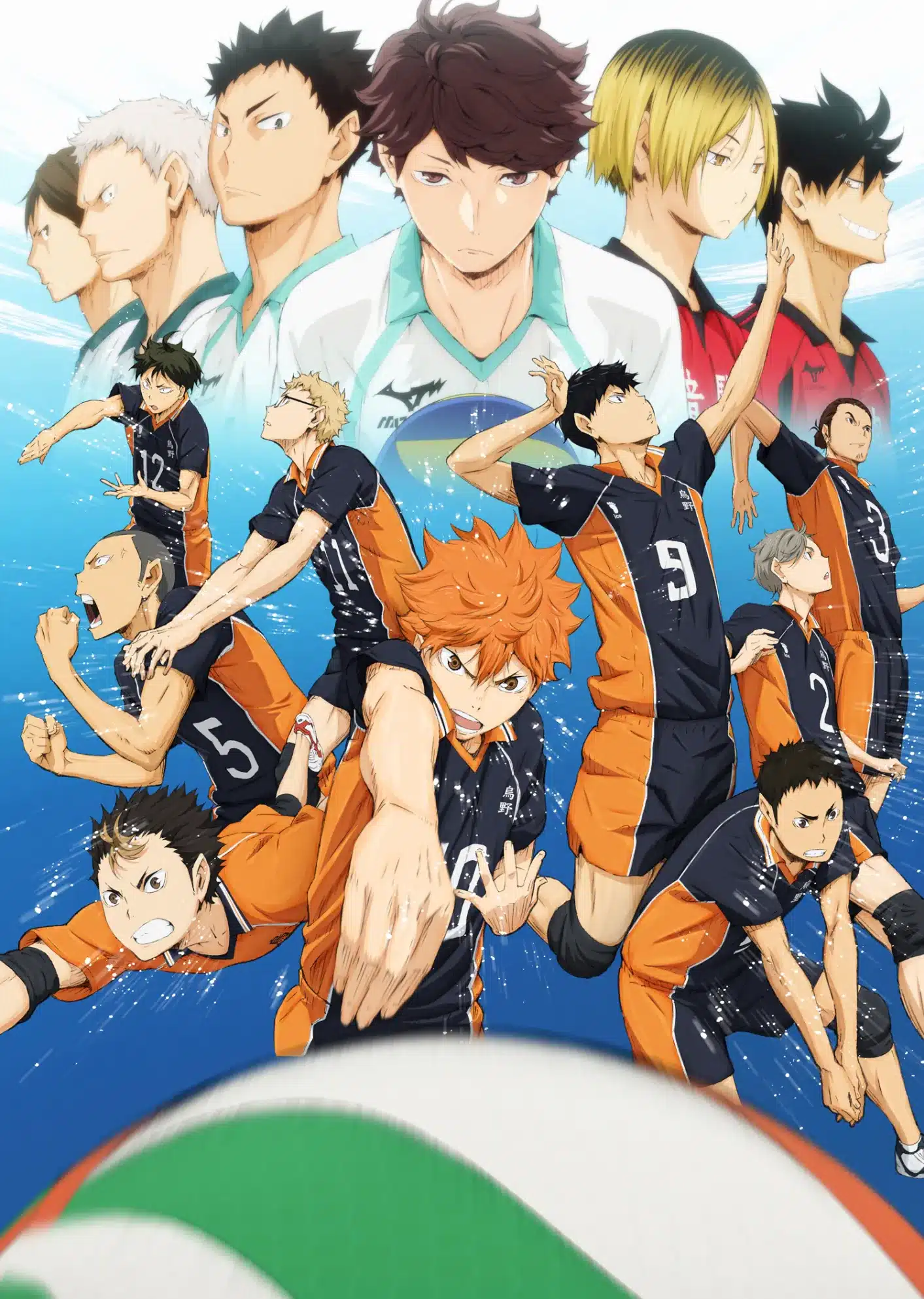 Haikyuu!! anime visual