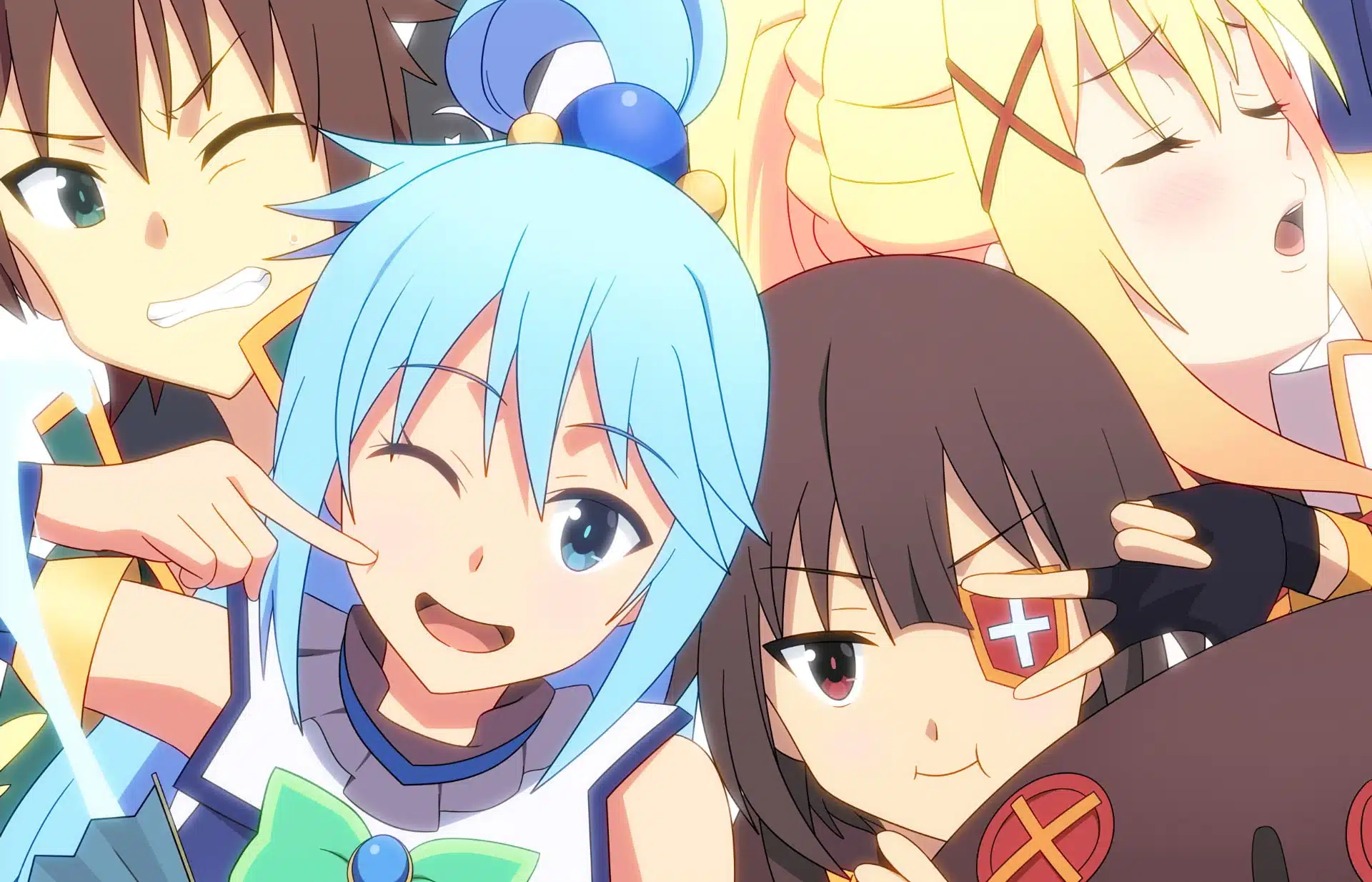 El anime Konosuba! anunció su regreso con nueva secuela