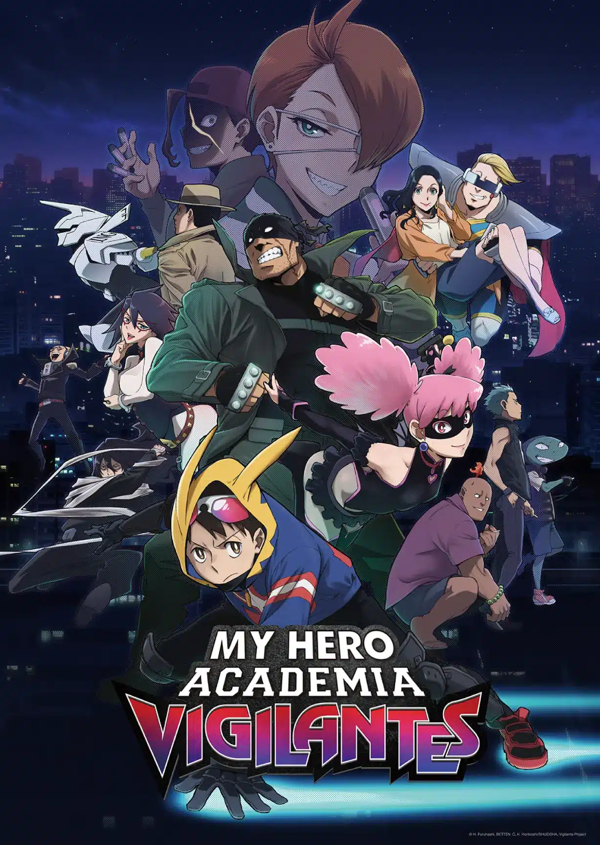 My Hero Academia: Vigilantes Crunchyroll visual