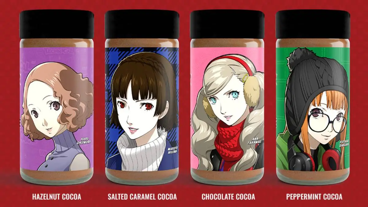 Las chicas de Persona 5 Royal inspiran deliciosas nuevas bebidas