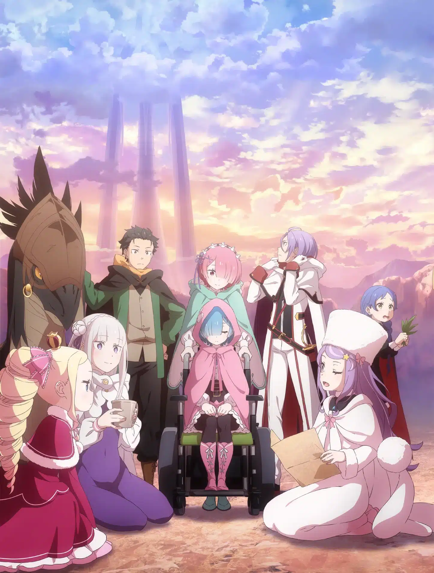 Re: Zero kara Hajimeru Isekai Seikatsu (Re Zero − Starting Life in Another World) - Temporada 4 visual