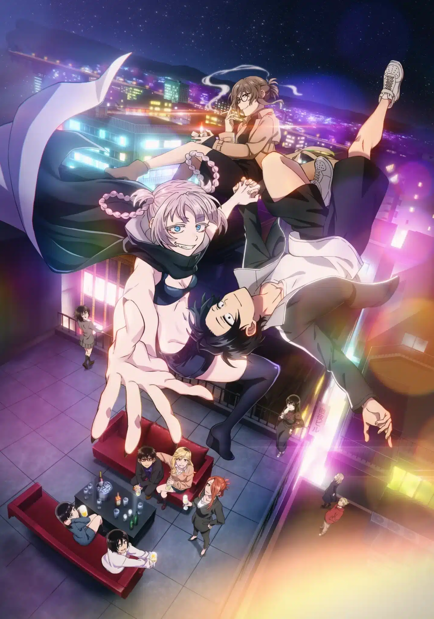 Yofukashi no Uta (Call of the Night) Temporada 2 visual