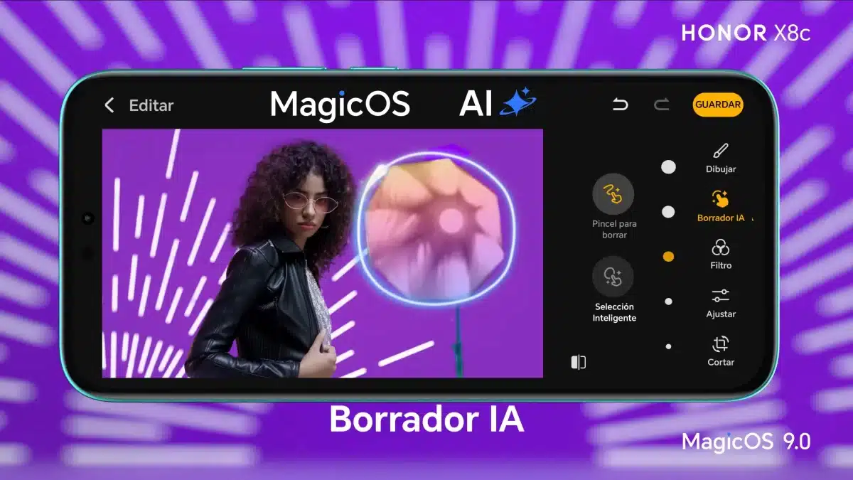 HONOR X8c Borrador IA