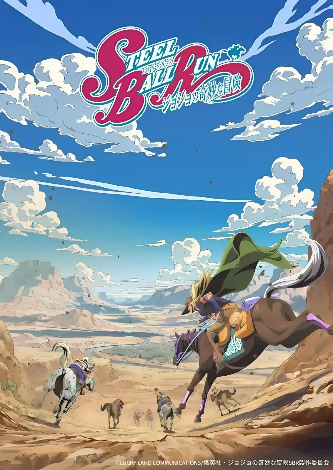 JoJo's Bizarre Adventure Part 7: Steel Ball Run - Anime Visual