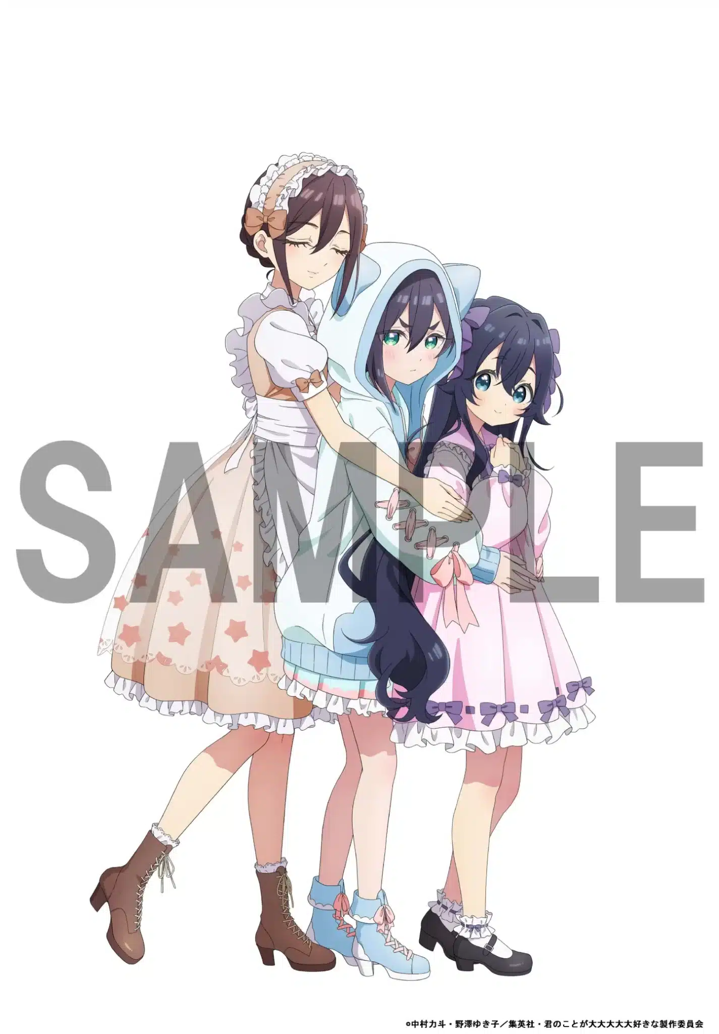 The 100 Girlfriends Who Really, Really, Really, Really, Really Love You (Kimi no Koto ga Daidaidaidaidaisuki na 100-nin no Kanojo) - Blu-Ray ilustración (Yodobashi)