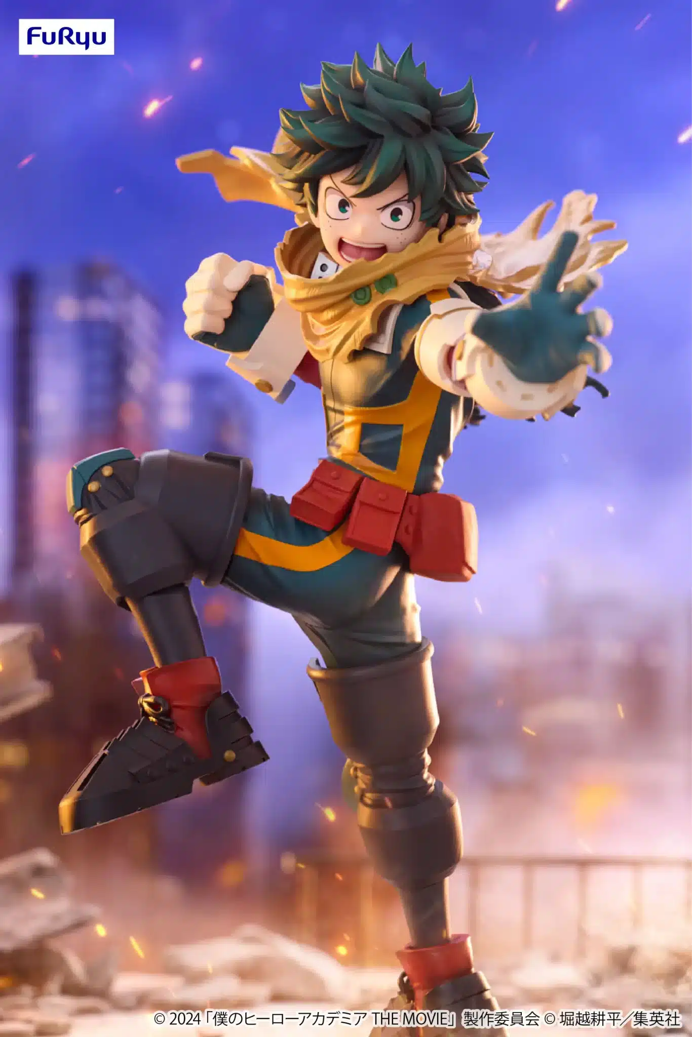 My Hero Academia: THE MOVIE, revela brutal figura de Izuku Midoriya