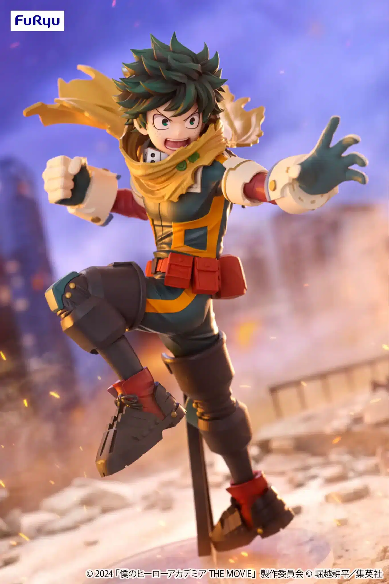My Hero Academia: THE MOVIE, revela brutal figura de Izuku Midoriya