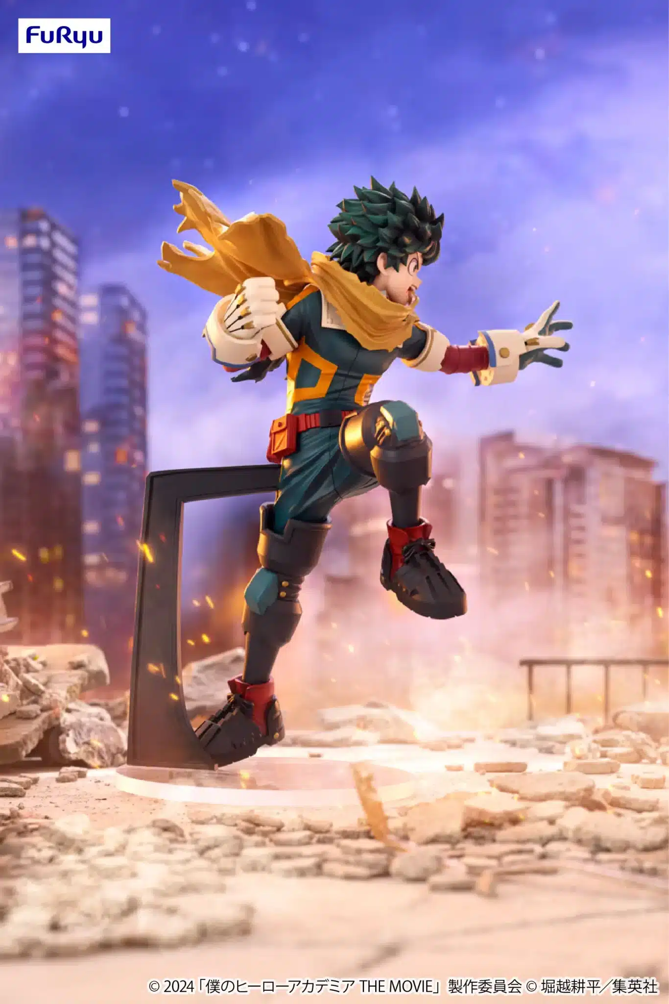 My Hero Academia: THE MOVIE, revela brutal figura de Izuku Midoriya