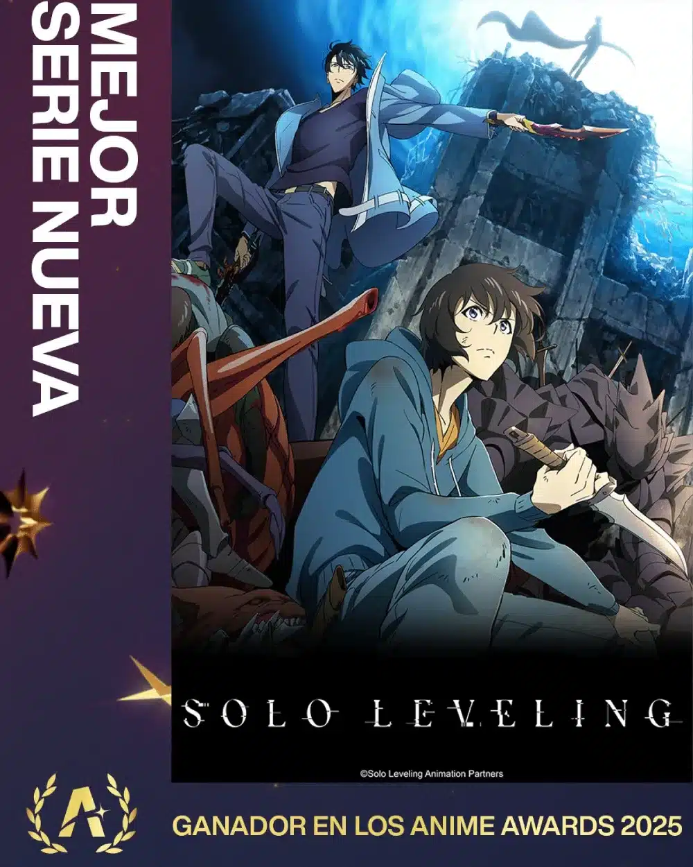 Anime Awards Solo Leveling es la mejor serie nueva de 2025