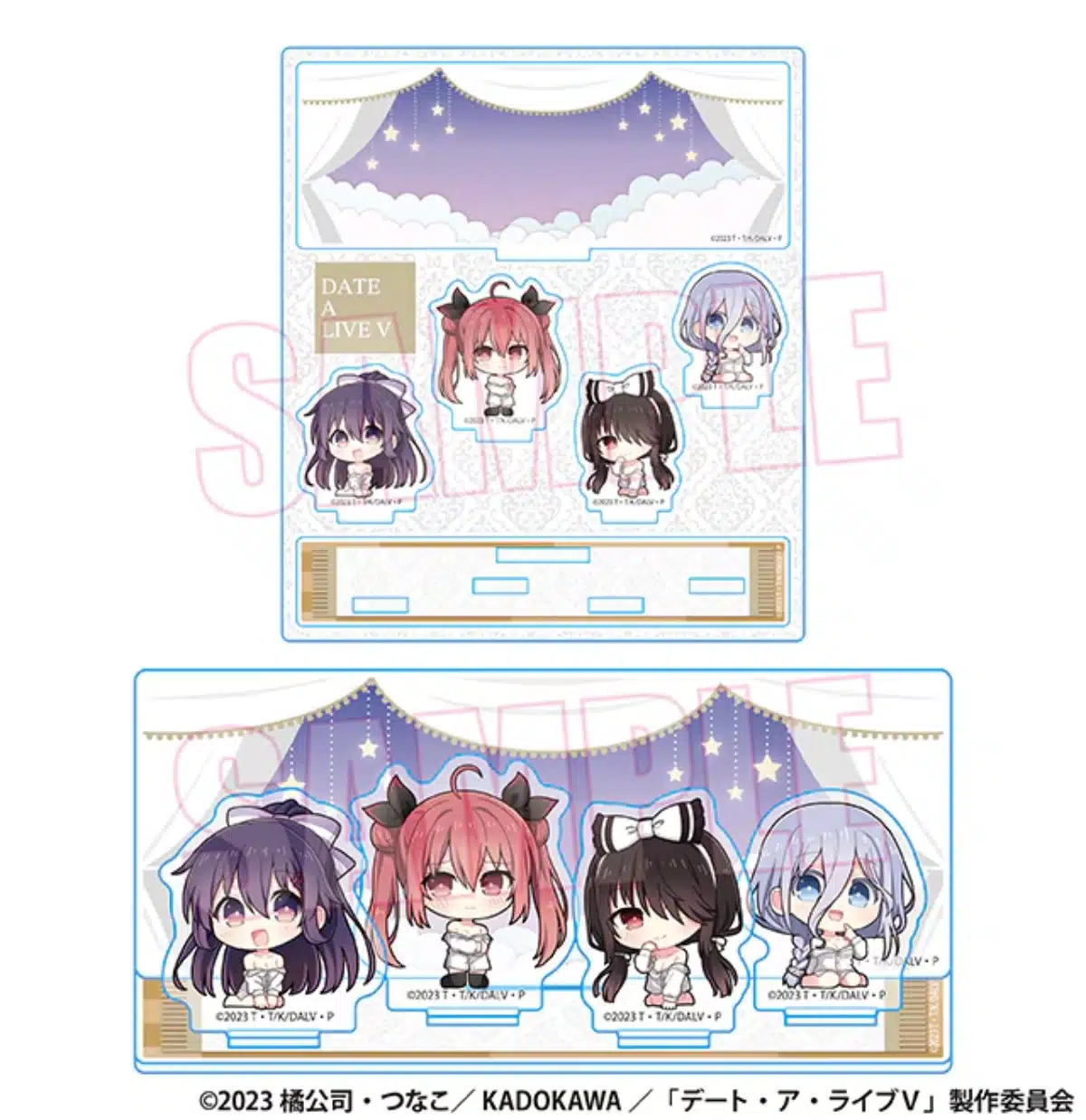 Las “waifus” de Date a Live protagonizan nuevos productos oficiales