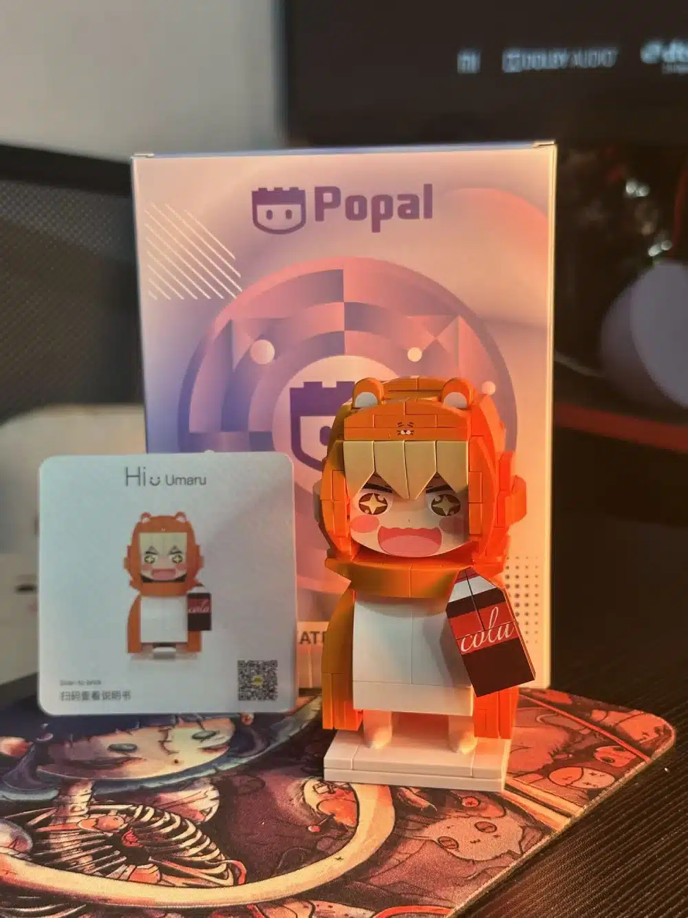 El encanto de las figuras de bloques probamos el set de Umaru-chan de Popal 1