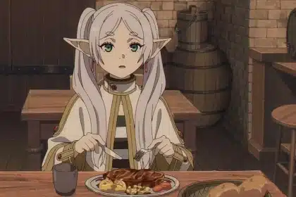 Frieren comiendo