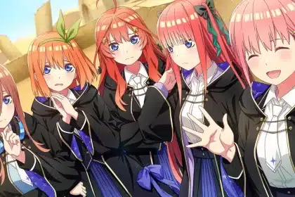 Go-Toubun no Hanayome: Las quintillizas se convierten en magas en nuevo juego