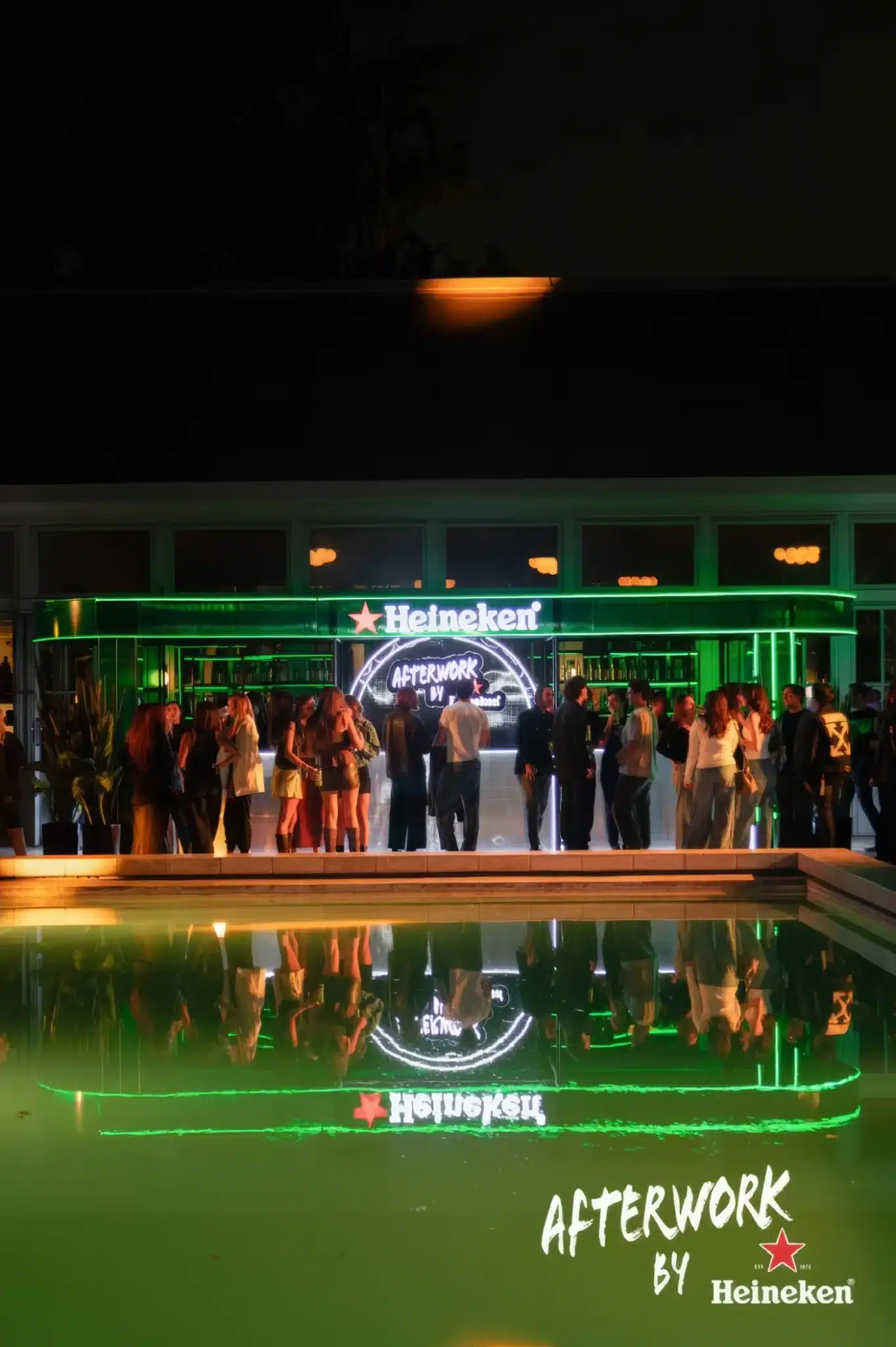 Heineken Afterwork evento en Soho House Ciudad de México con The Blaze y cerveza 100% pura malta