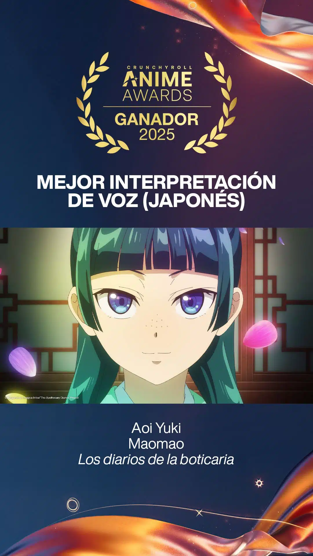 La seiyuu de Maomao en The Apothecary Diaries es la mejor 2025