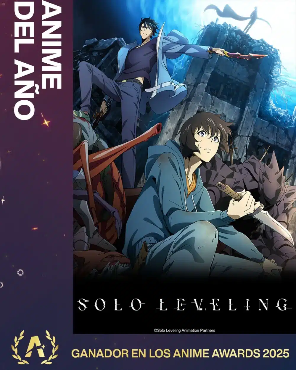 Solo Leveling es el mejor anime del año 2025