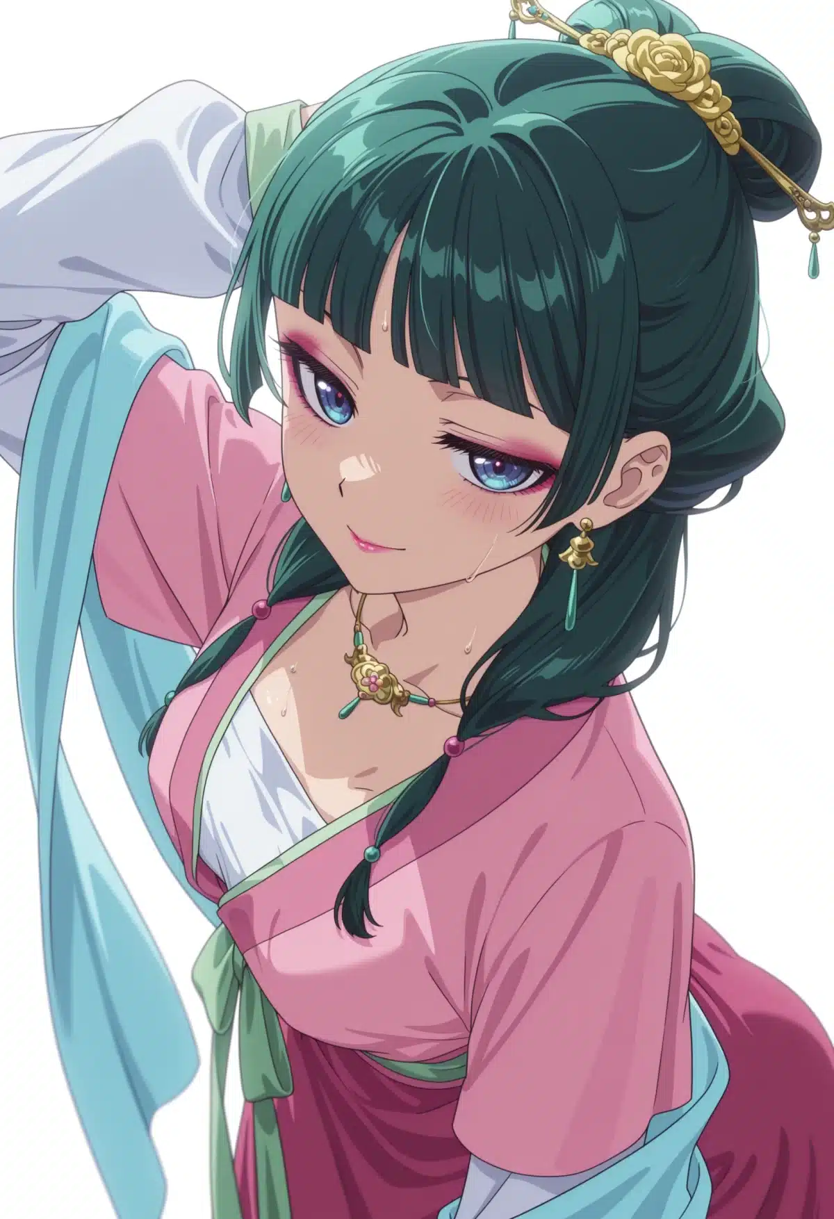 The Apothecary Diaries: Maomao se viste como cortesana en asombrosa ilustración