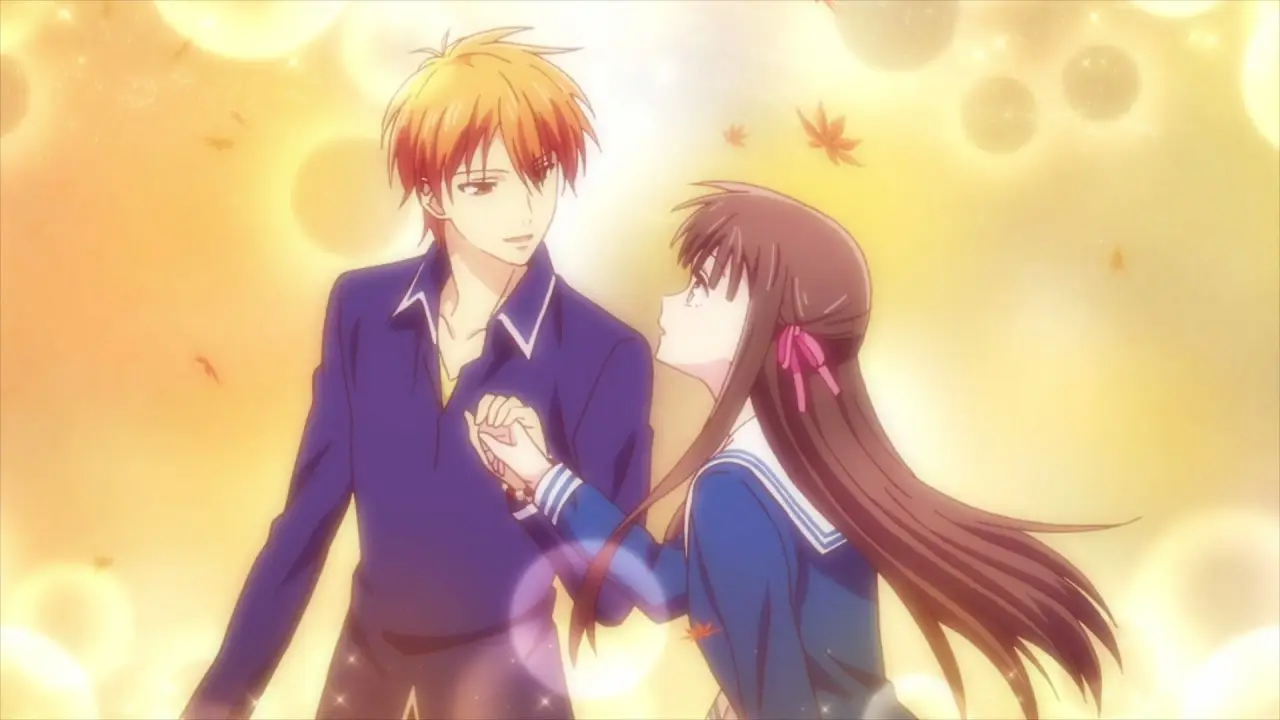 Tohru Honda and Kyo Sohma from Fruits Basket
